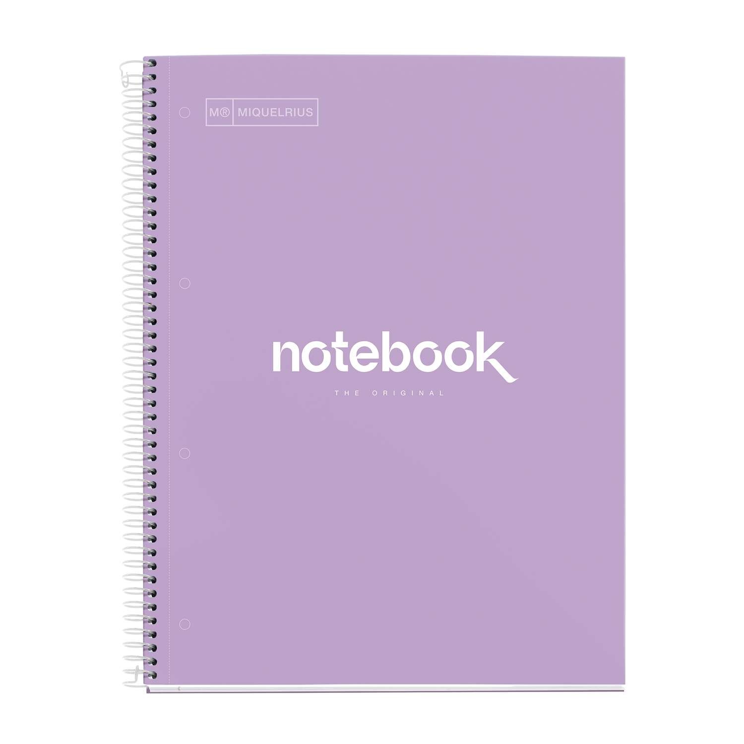 MAUL A460533 writing notebook A4 80 sheets Purple - MAUL A460533,