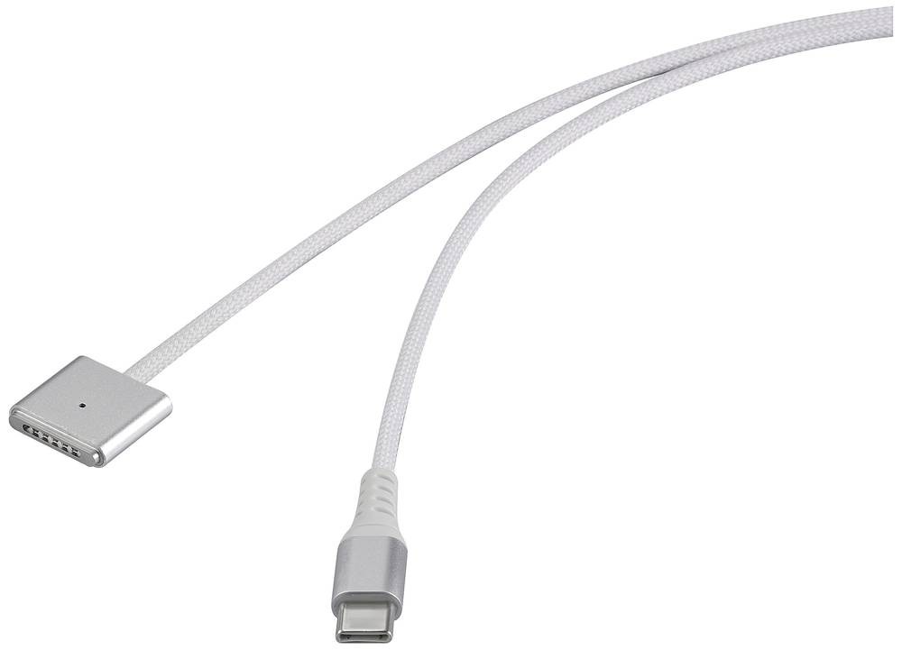 Renkforce RF-6437914 USB cable 1 m USB C MagSafe 3 White - Renkforce