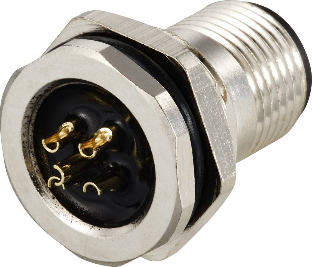 TRU COMPONENTS TC-12833188 Sensor/Aktor Einbauplug M12 Stecker,