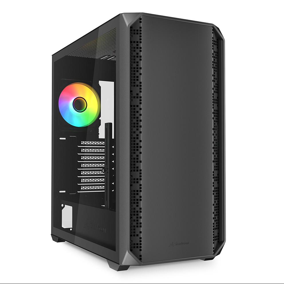 Sharkoon AK2 RGB ATX 1xGlas Black