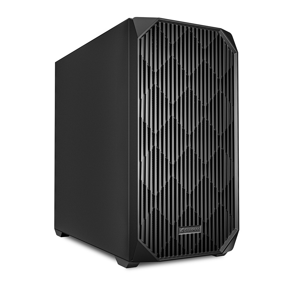Sharkoon MK3 Micro Tower Black - Sharkoon MK3, Micro Tower, PC, Black,