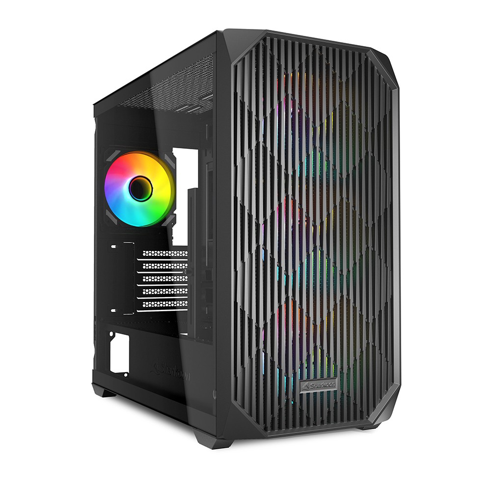 Sharkoon MK3 RGB Micro Tower Nero - Sharkoon MK3 RGB, Micro Tower, PC,