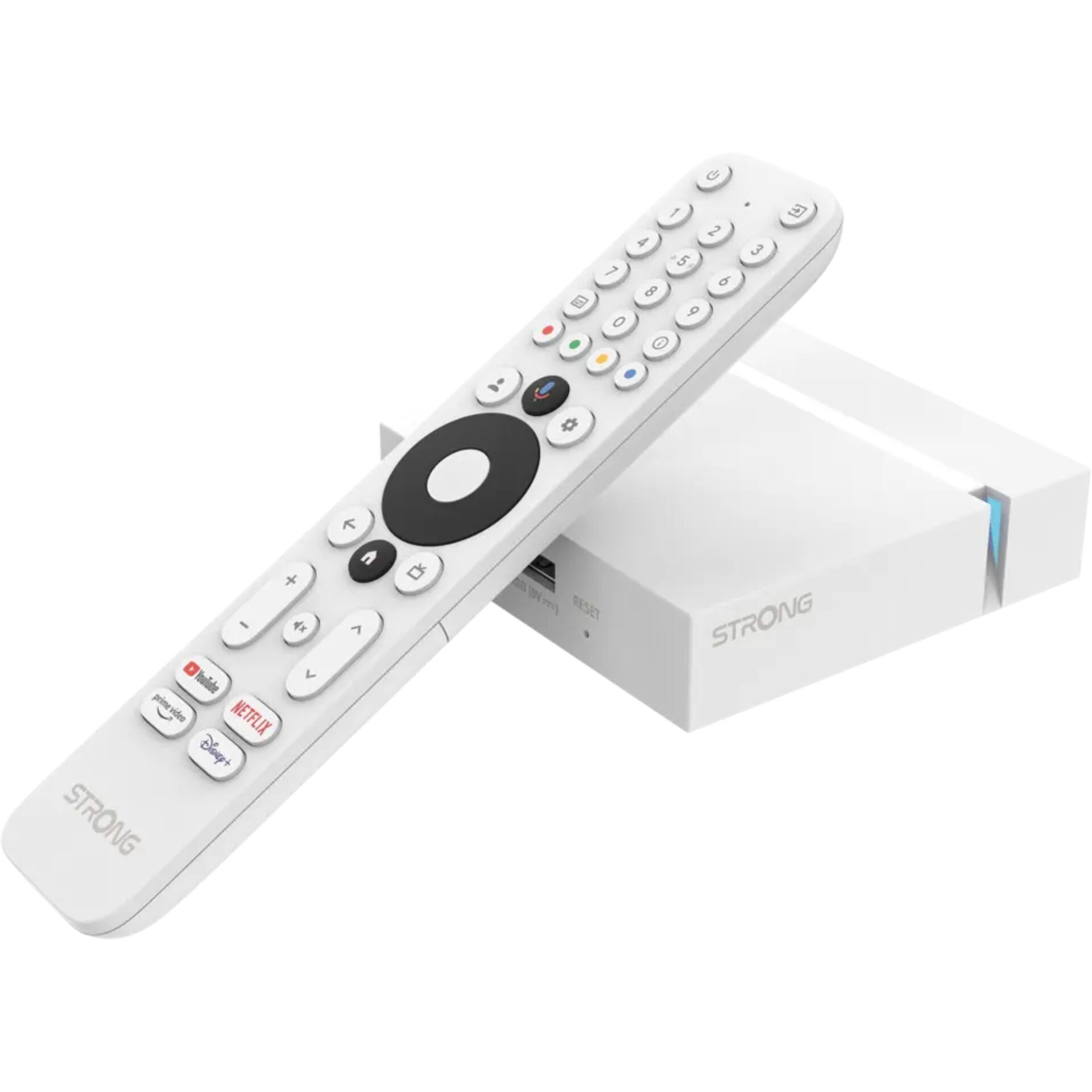 Strong LEAP-S3+V2 Smart TV box White 4K Ultra HD 16 GB Wi-Fi Ethernet