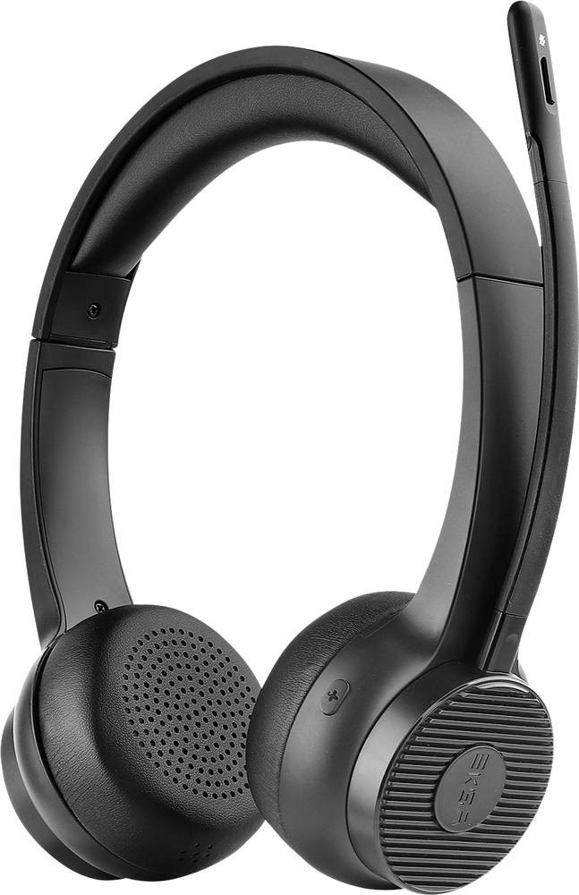 EKSA H16 On Ear Headset Bluetooth black Noise Cancelling,