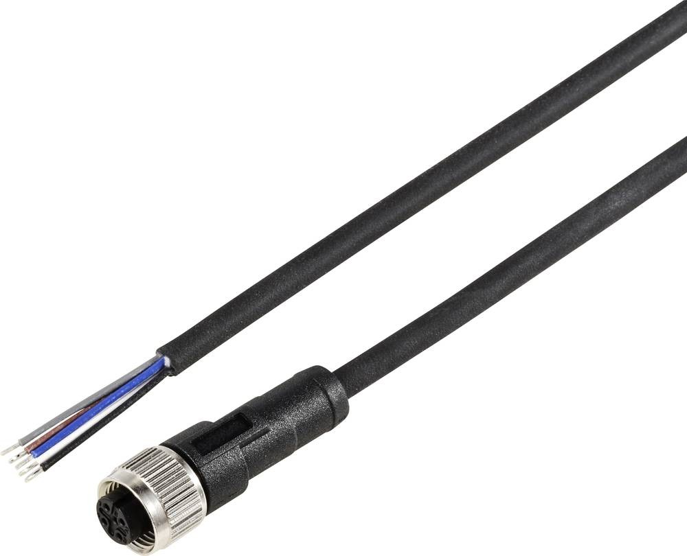 TRU COMPONENTS TC-12833152 Sensor-/Aktor-Anschlussleitung M12