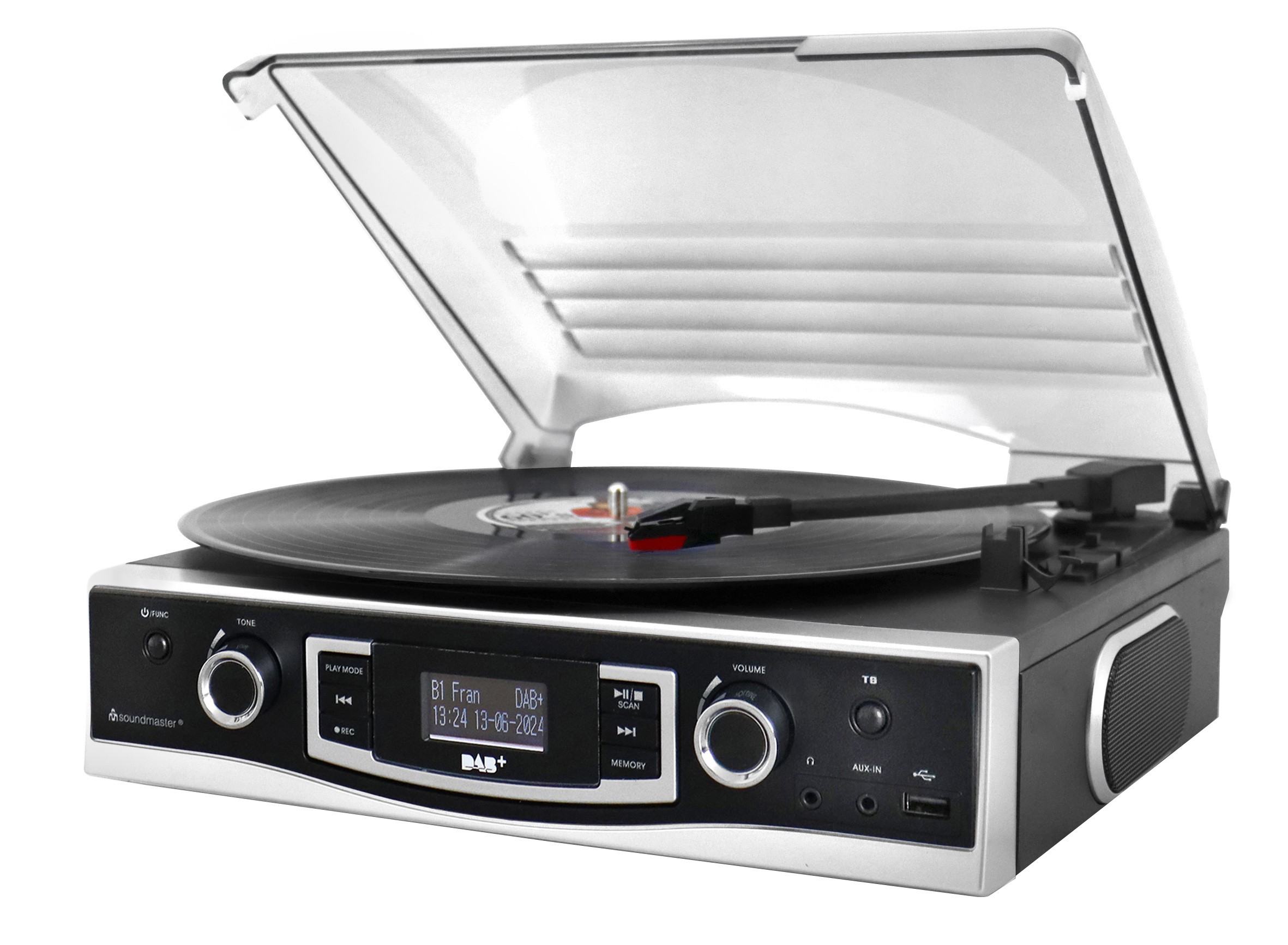 Soundmaster PL590SW piatto audio Nero Automatico - Soundmaster