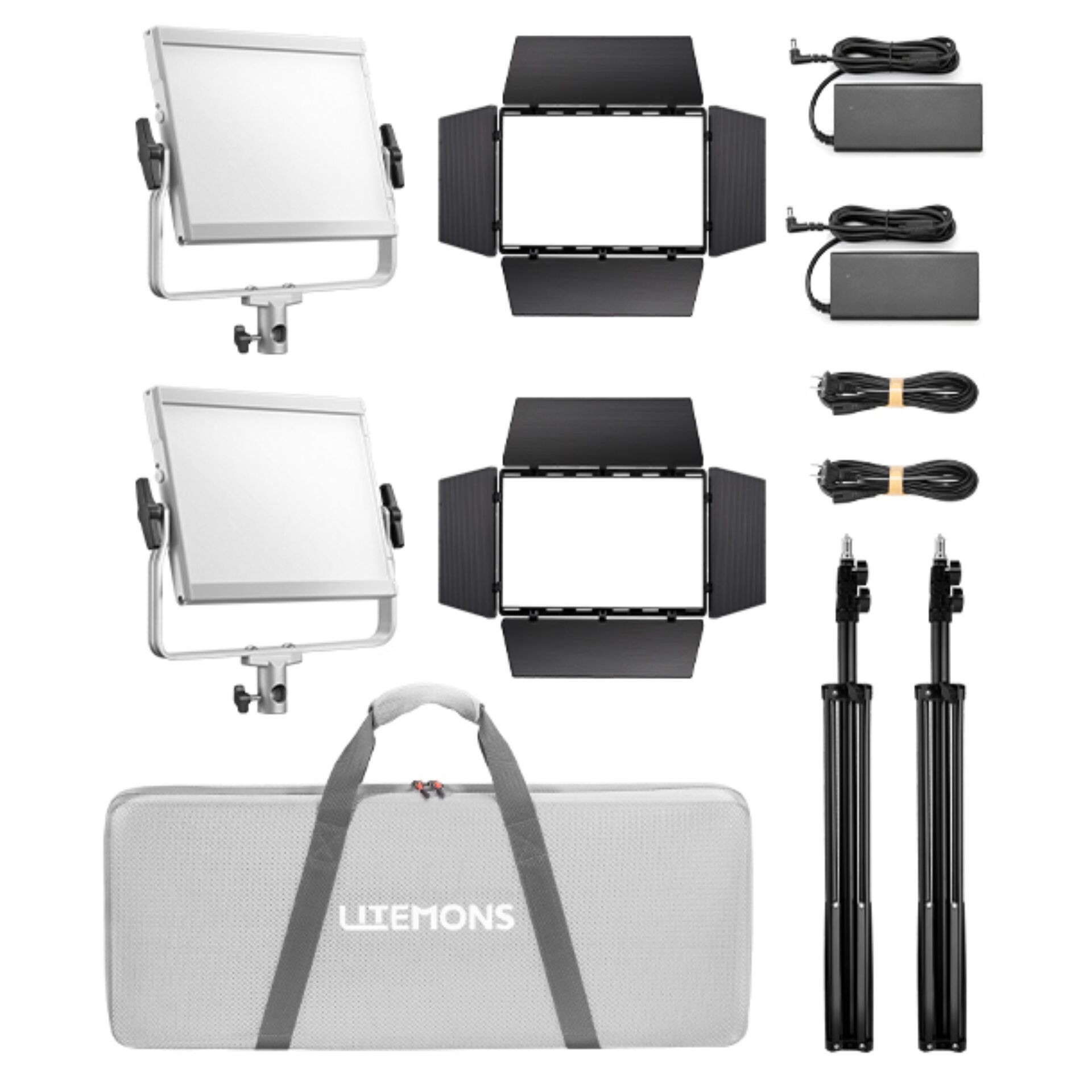Godox Litemons LP400R 2x Kit LED Panel Licht RGB