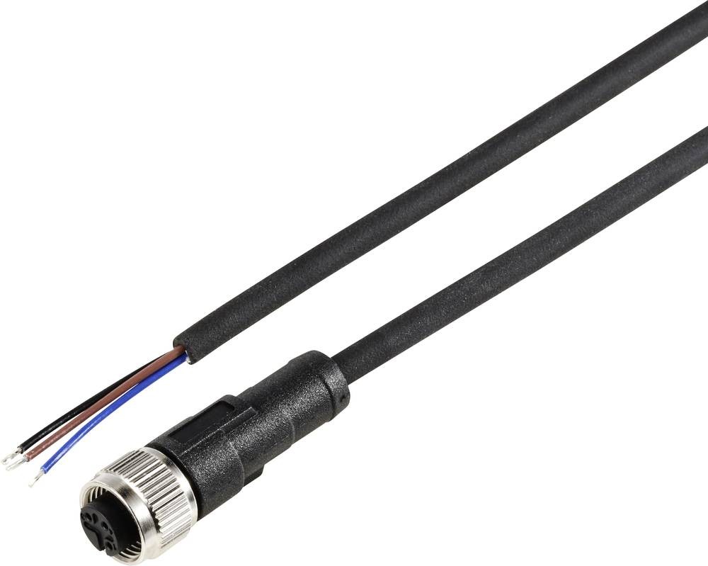 TRU COMPONENTS TC-12833148 Sensor-/Aktor-Anschlussleitung M12