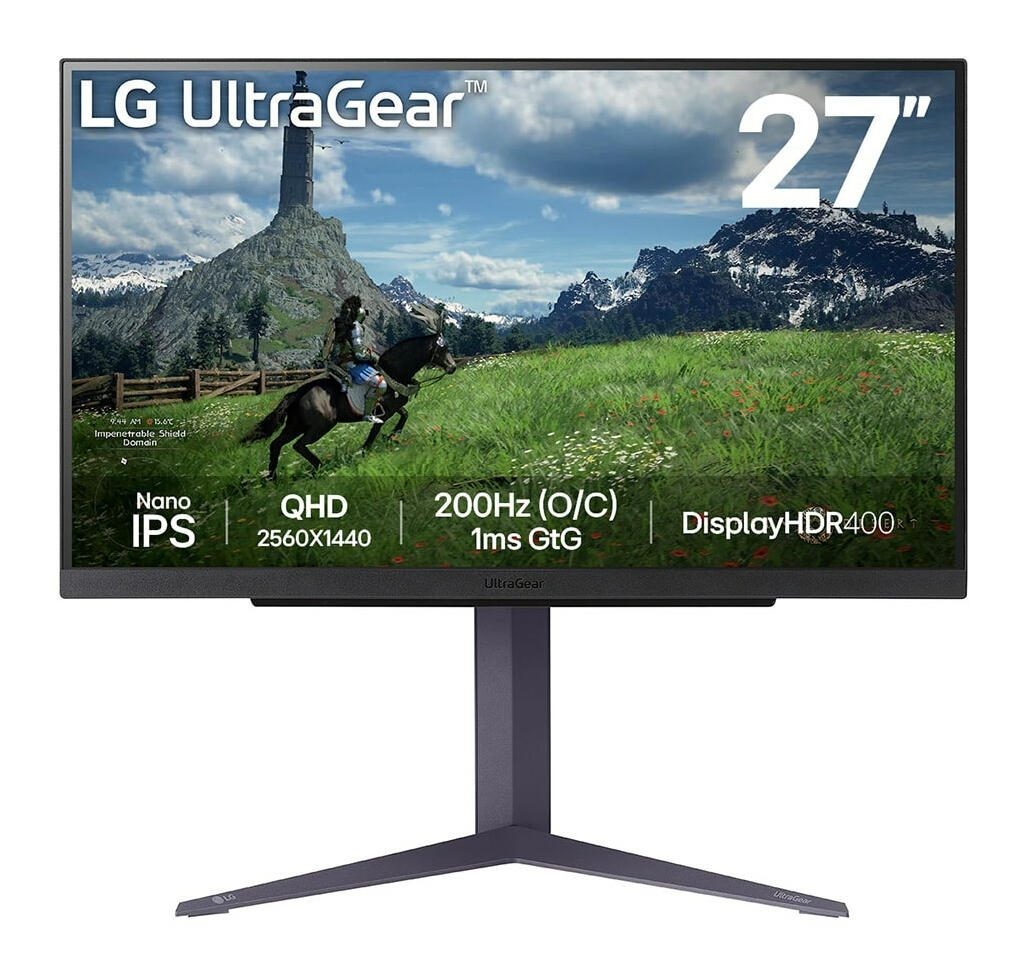 LG 27GS85Q-B computer monitor 68.6 cm (27") 2560 x 1440 pixels Quad
