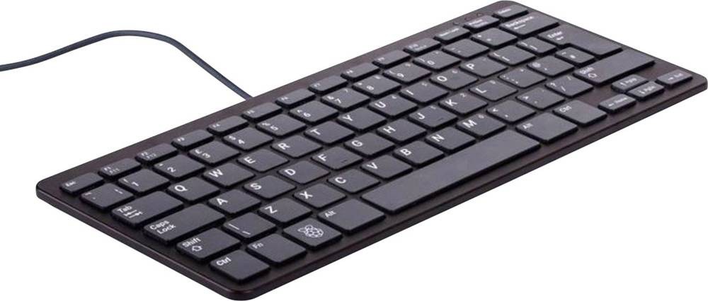 Raspberry Pi RPI-KEYB (UK)-BLACK/GREY USB Tastatur Englisch, QWERTY