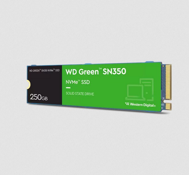 Western Digital Green SN350 250 GB M.2 PCI Express 3.0 NVMe TLC -