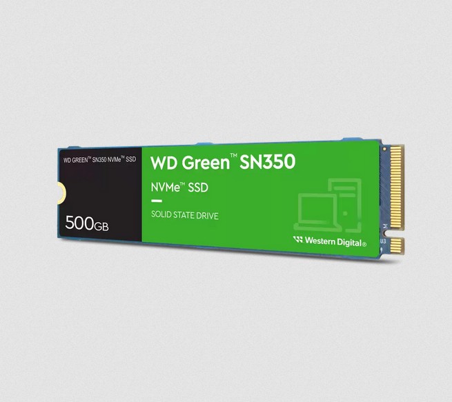 Western Digital Green SN350 500 GB M.2 PCI Express 3.0 NVMe TLC -