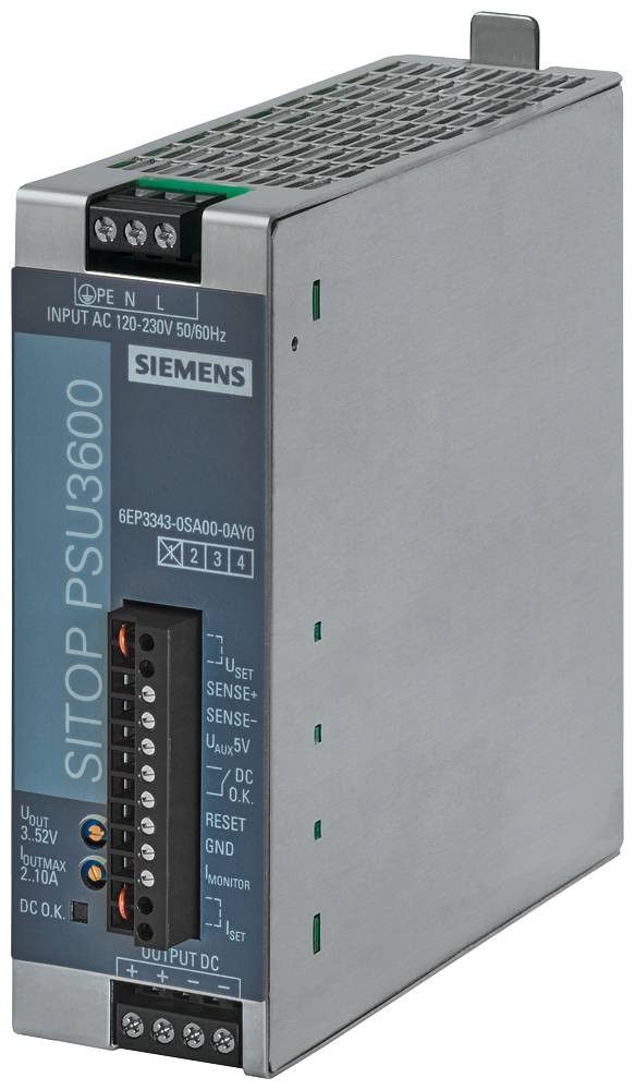 Siemens SITOP PSU3600 FLEXI/1AC/3-52VDC/10A/120W - Siemens SITOP