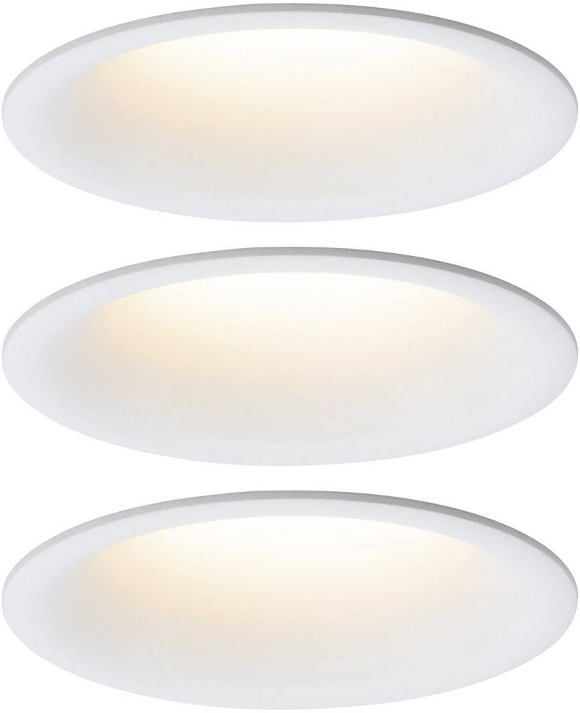 Paulmann LED-Bad-Einbauleuchte 3er Set 18W