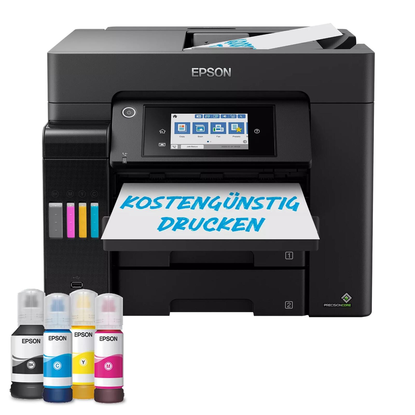Epson EcoTank ET-5855 Inkjet A4 4800 x 2400 DPI 25 ppm Wi-Fi - Epson