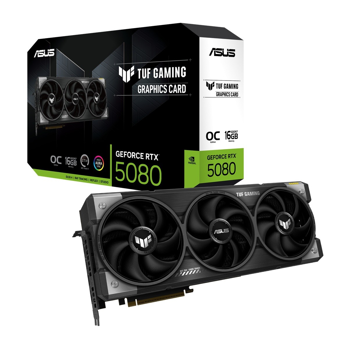 RTX 5080 16GB ASUS TUF Gaming OC GDDR7 3Fan
