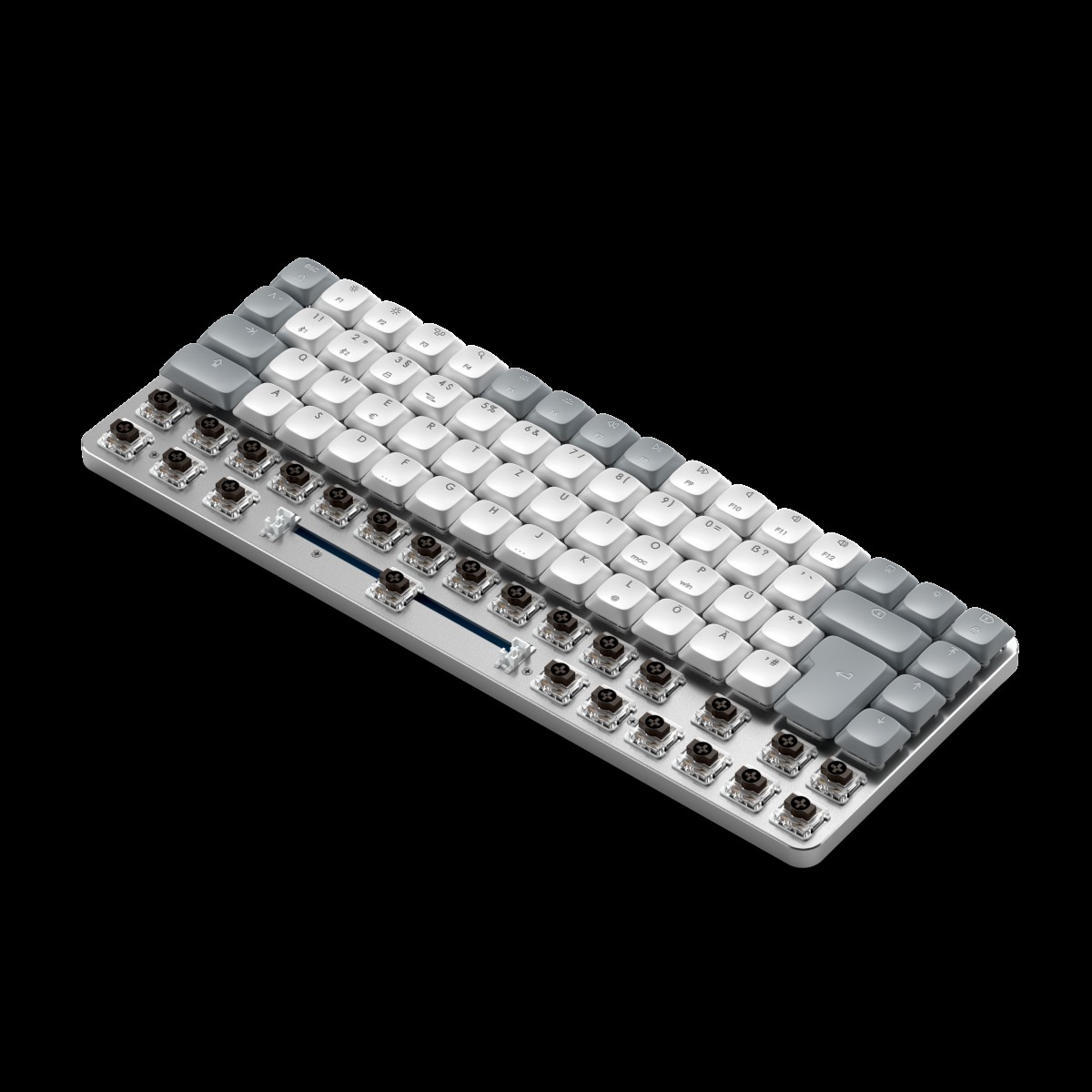 Satechi SM1 Slim Mechanical Back Backlit BT Keyboard German light