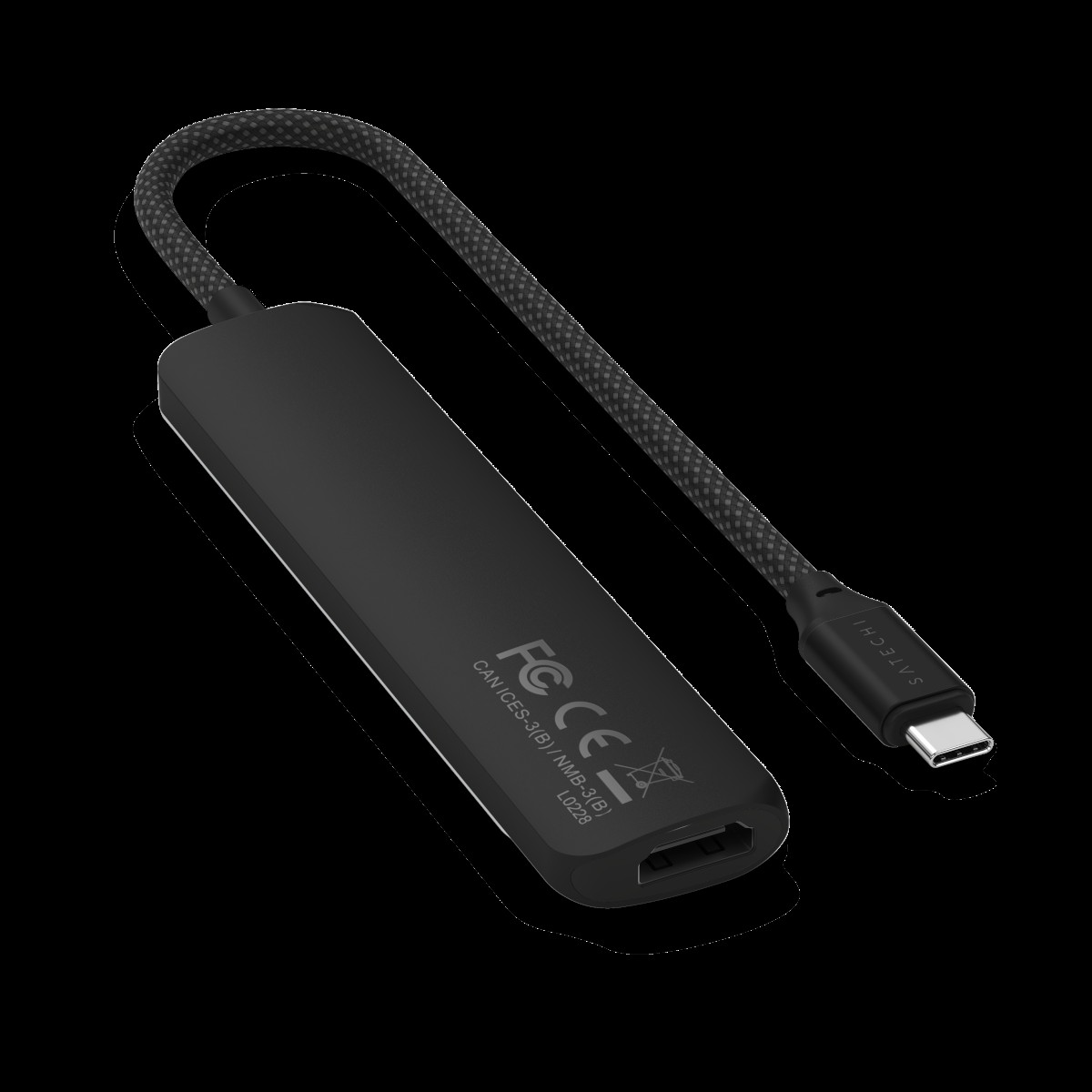 Satechi ST-P6SK interface hub USB Type-C 10000 Mbit/s Black - Satechi
