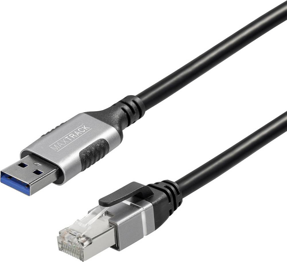 Maxtrack USB 3.2 Gen 1 (USB 3.0) / RJ45 network adaptor CAT 6 [1x USB