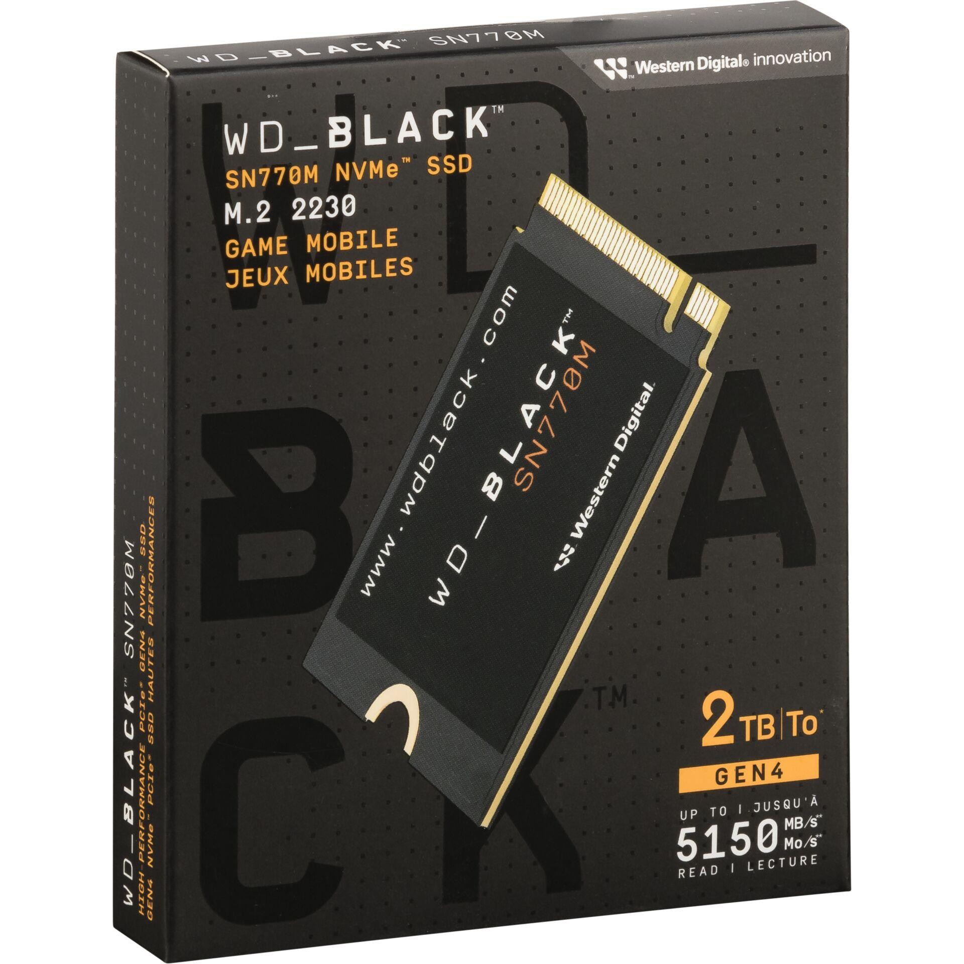 Western Digital Black WDBDNH0020BBK-WRSN drives allo stato solido 2