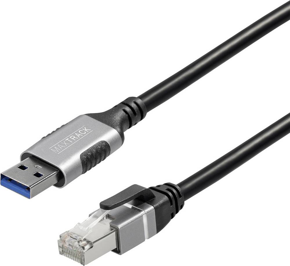 Maxtrack USB 3.2 Gen 1 (USB 3.0) / RJ45 Netzwerk Adapter CAT 6 [1x