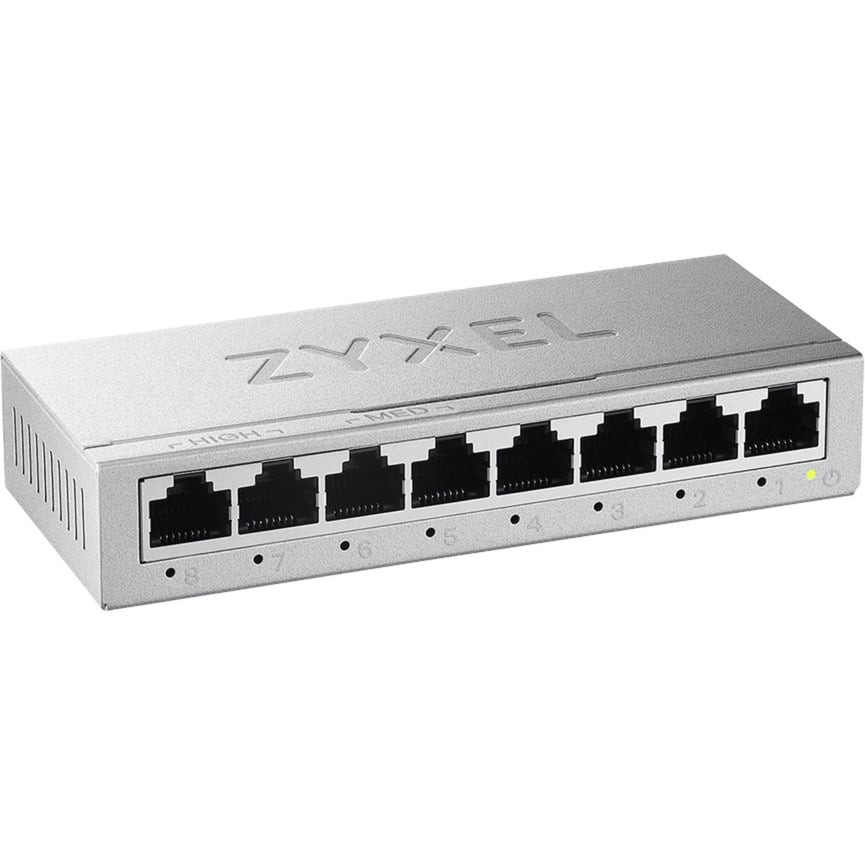 Zyxel GS-108BV5-EU0101F commutateur réseau Non-géré L2 Gigabit