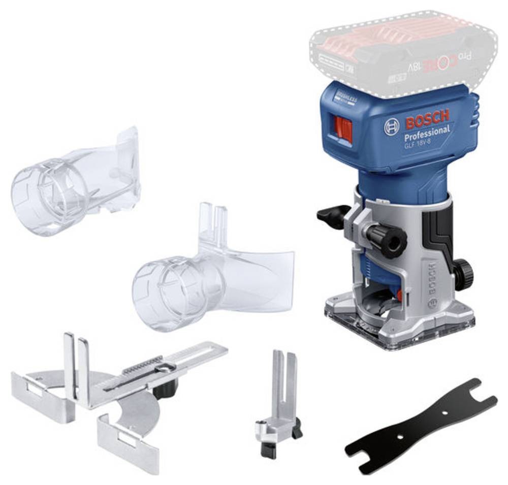Bosch GLF 18V-8 Black, Blue 30000 RPM - Bosch GLF 18V-8, Brushless,