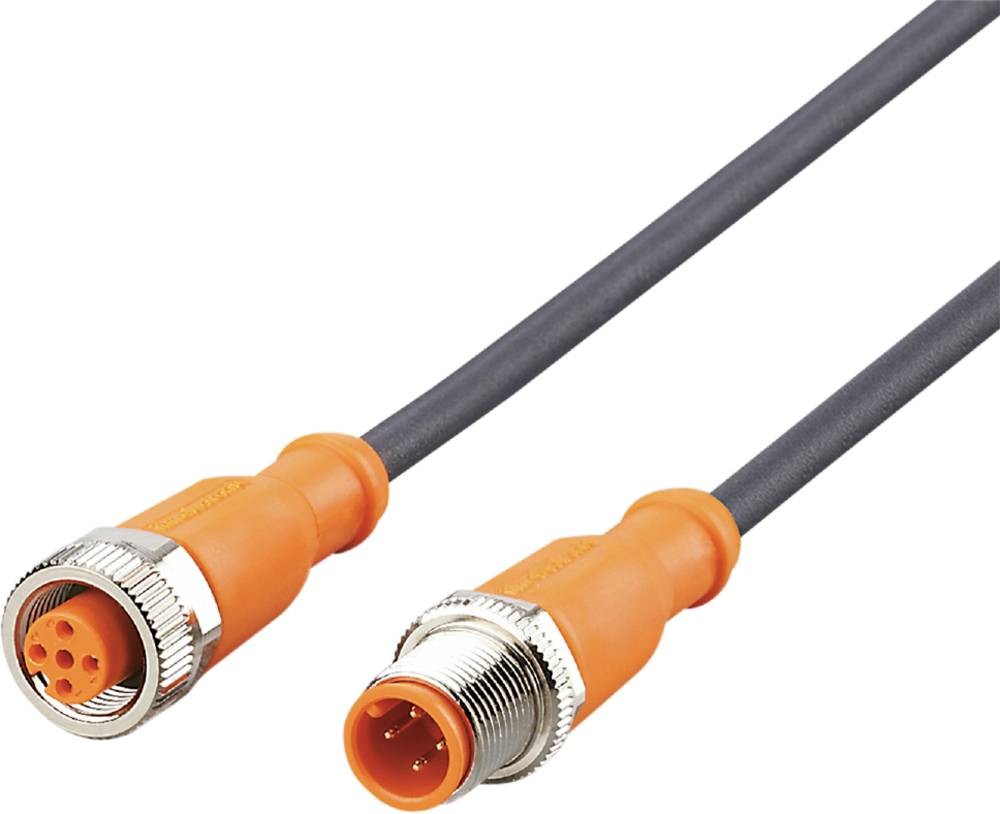 Ifm Electronic EVC011 Verbindungsleitung Stecker, gerade, Buchse,
