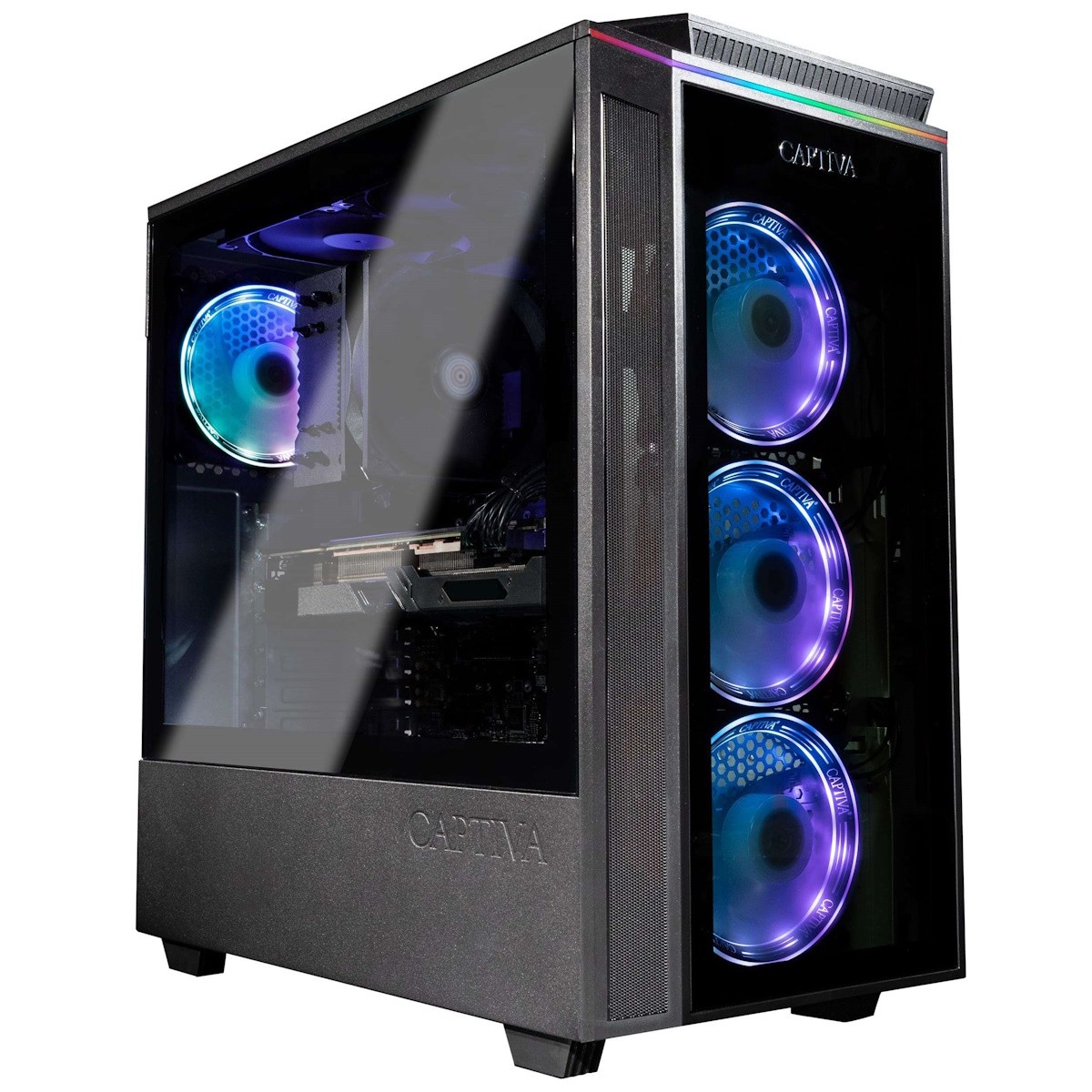Captiva Highend Gaming PC R88-873 AMD Ryzen 7 7800X3D, 32GB DDR5 RAM,