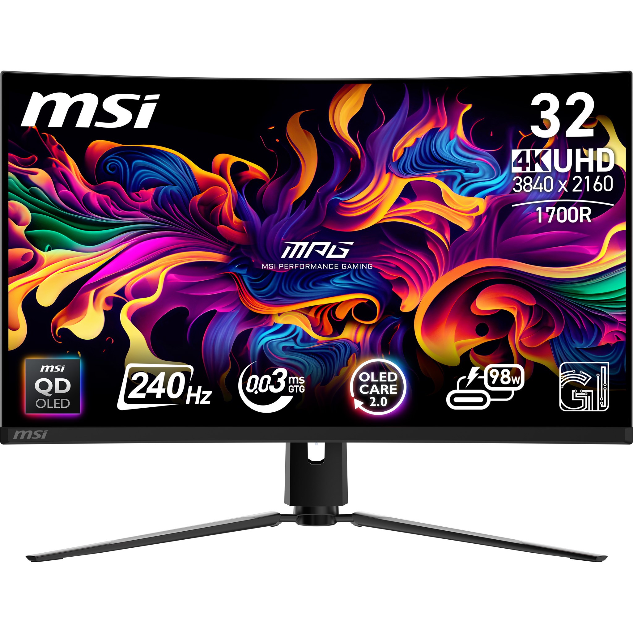 MSI MPG 321CURXDE Curved Gaming Monitor 80 cm (31.5"")