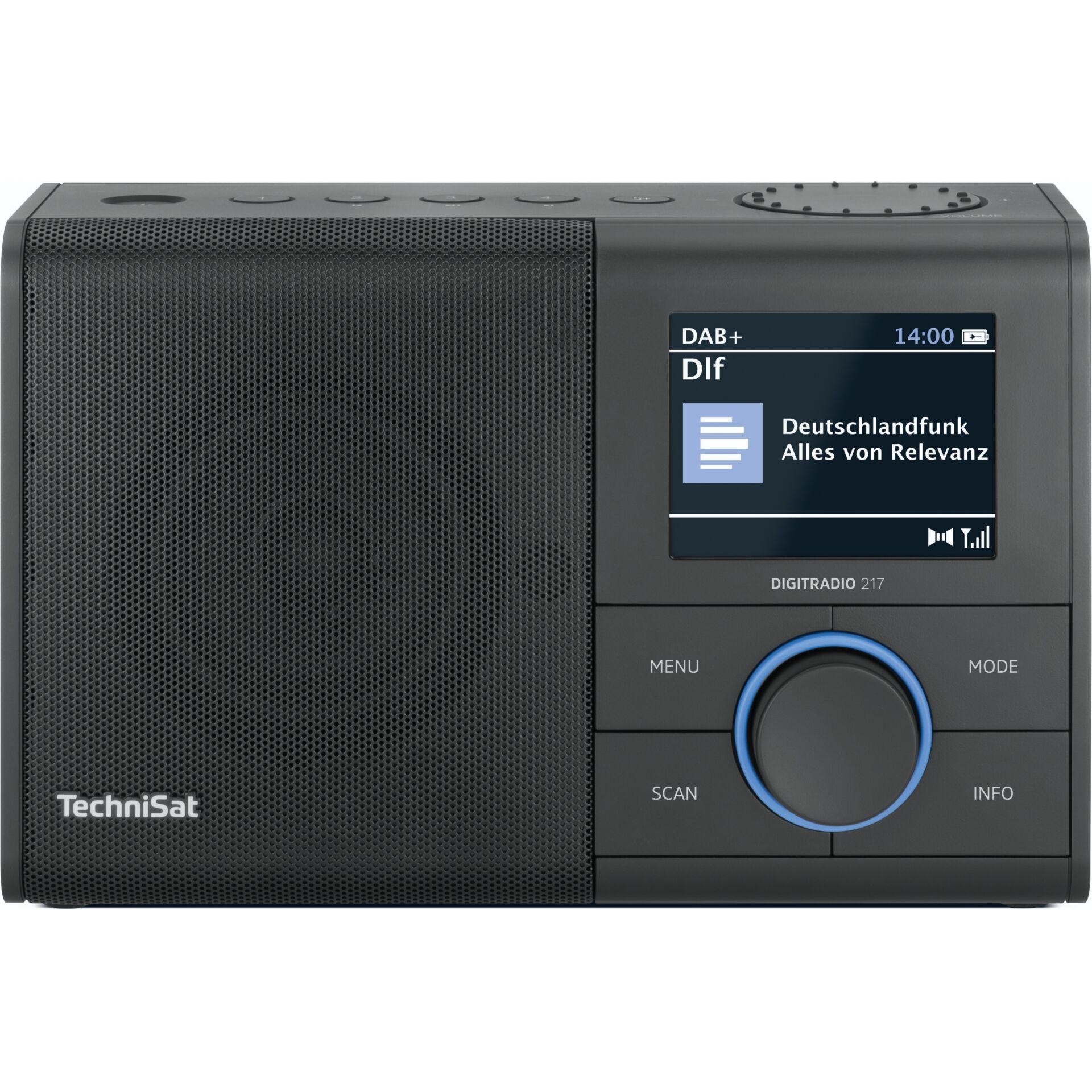 TechniSat DIGITRADIO 217 Portable Analog & digital Black - TechniSat