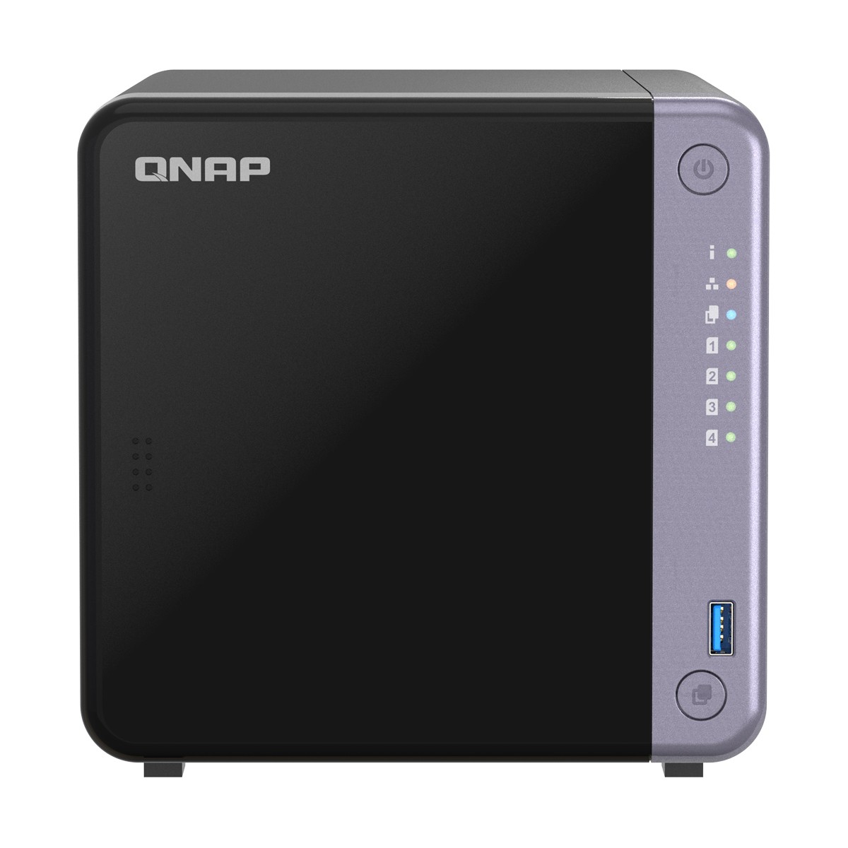 QNAP TS-432X NAS Tower Alpine Alpine AL-524 4 GB DDR4 QNAP QTS Black -