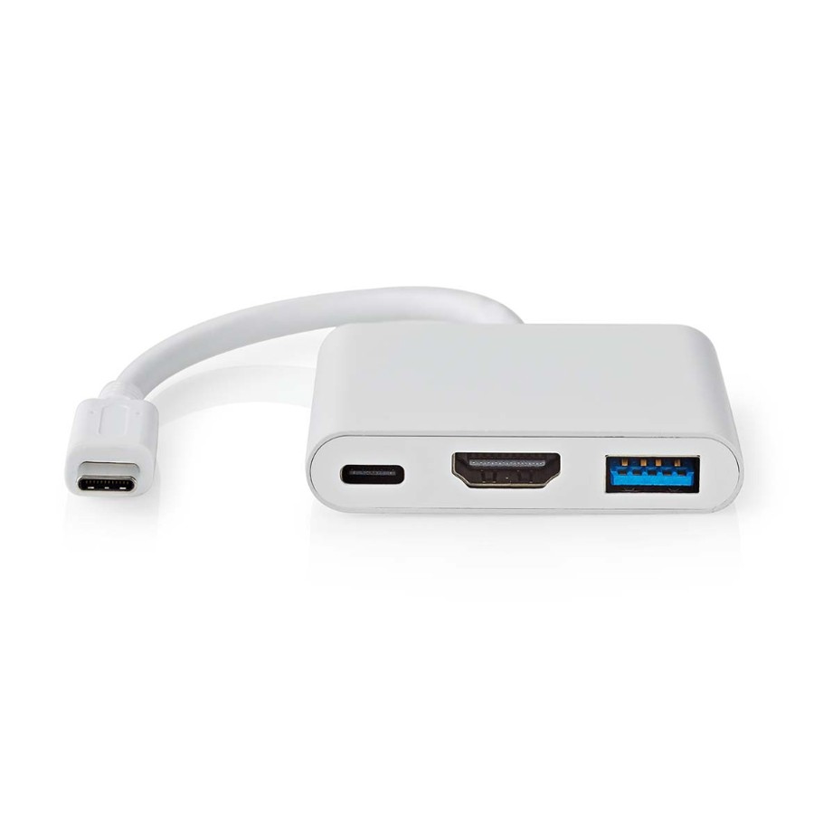 Nedis CCGB64770WT01 laptop dock/port replicator Wired USB Type-C