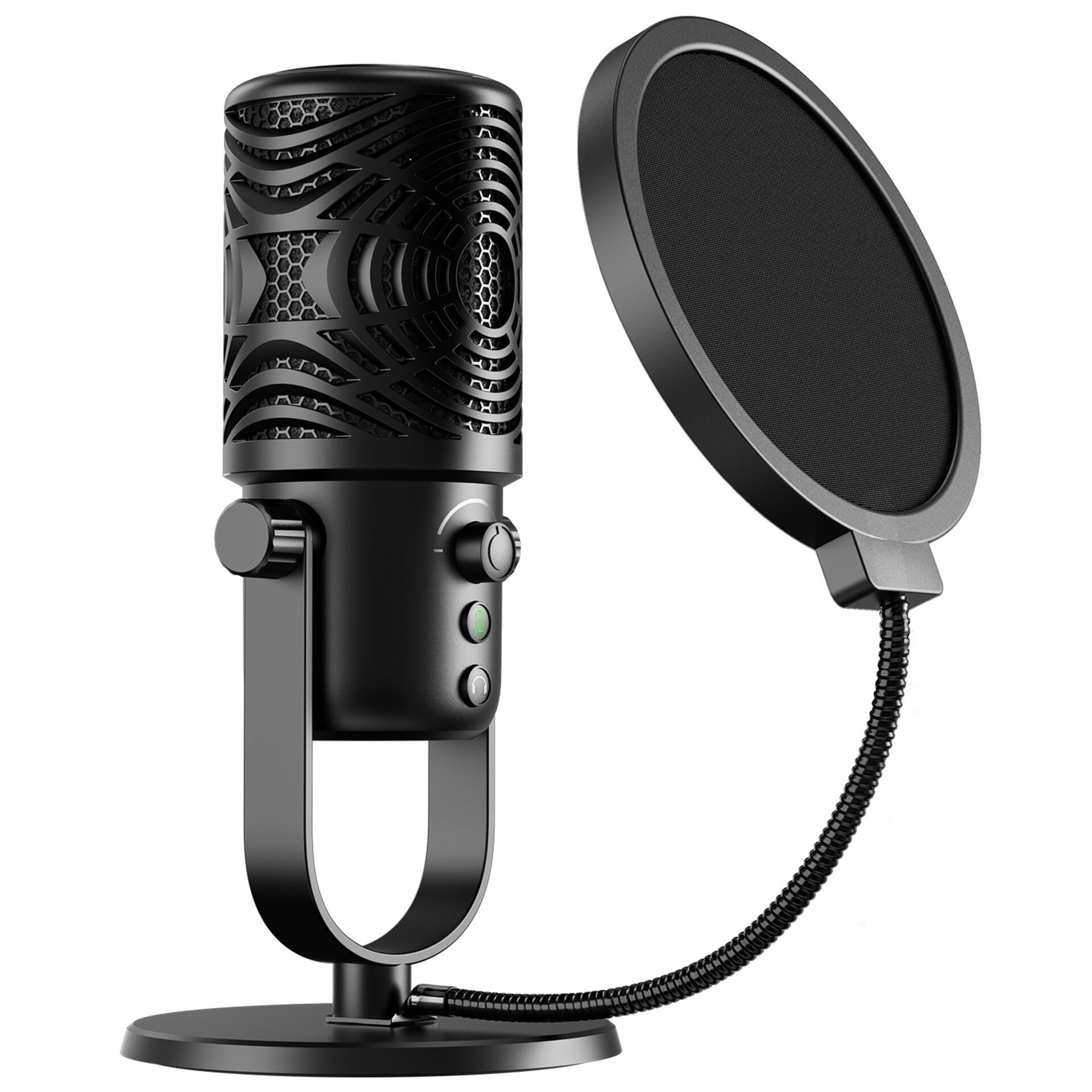 OneOdio FM1 micrófono negro
