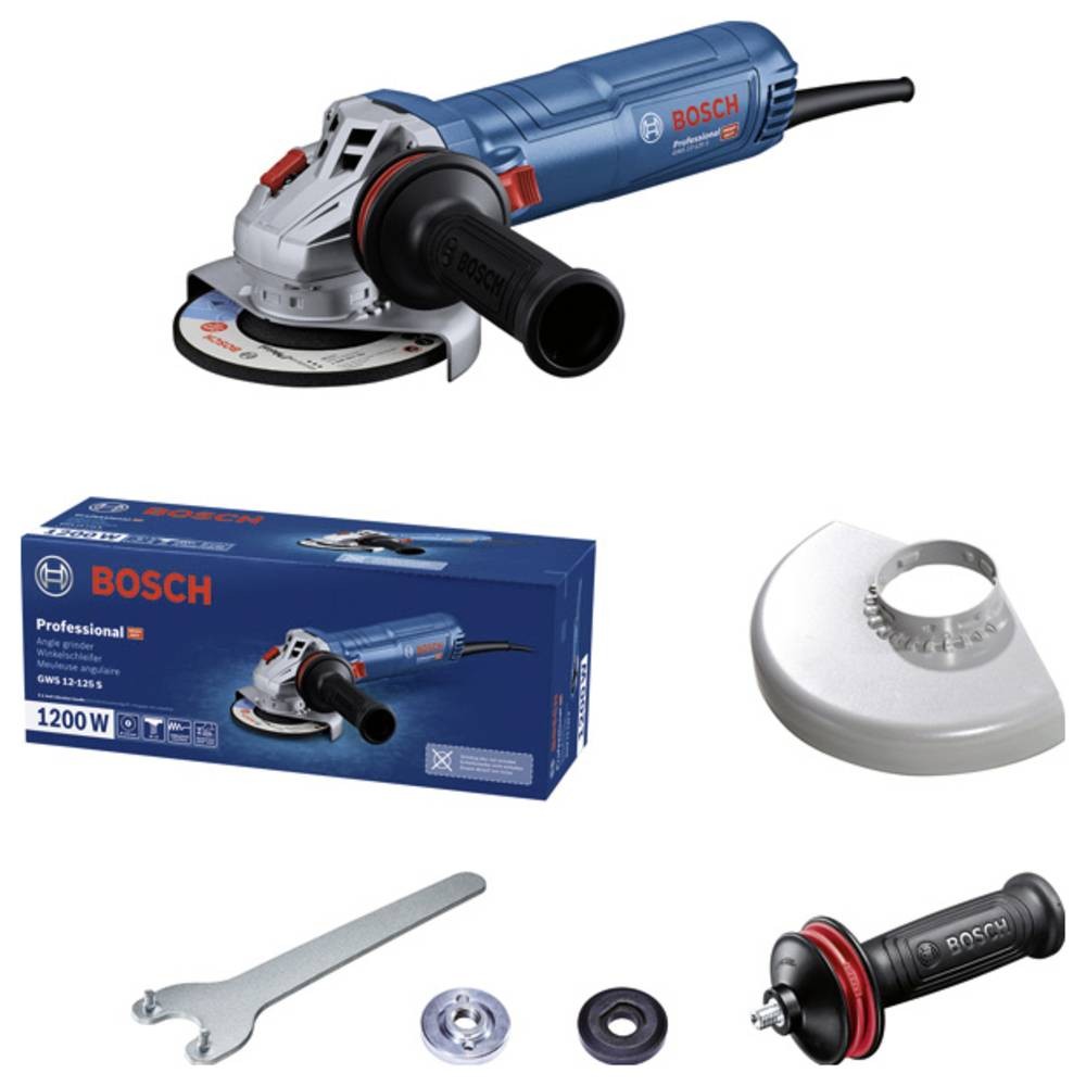 Bosch GWS 12-125 S Professional meuleuse d'angle 12,5 cm 11000 tr/min