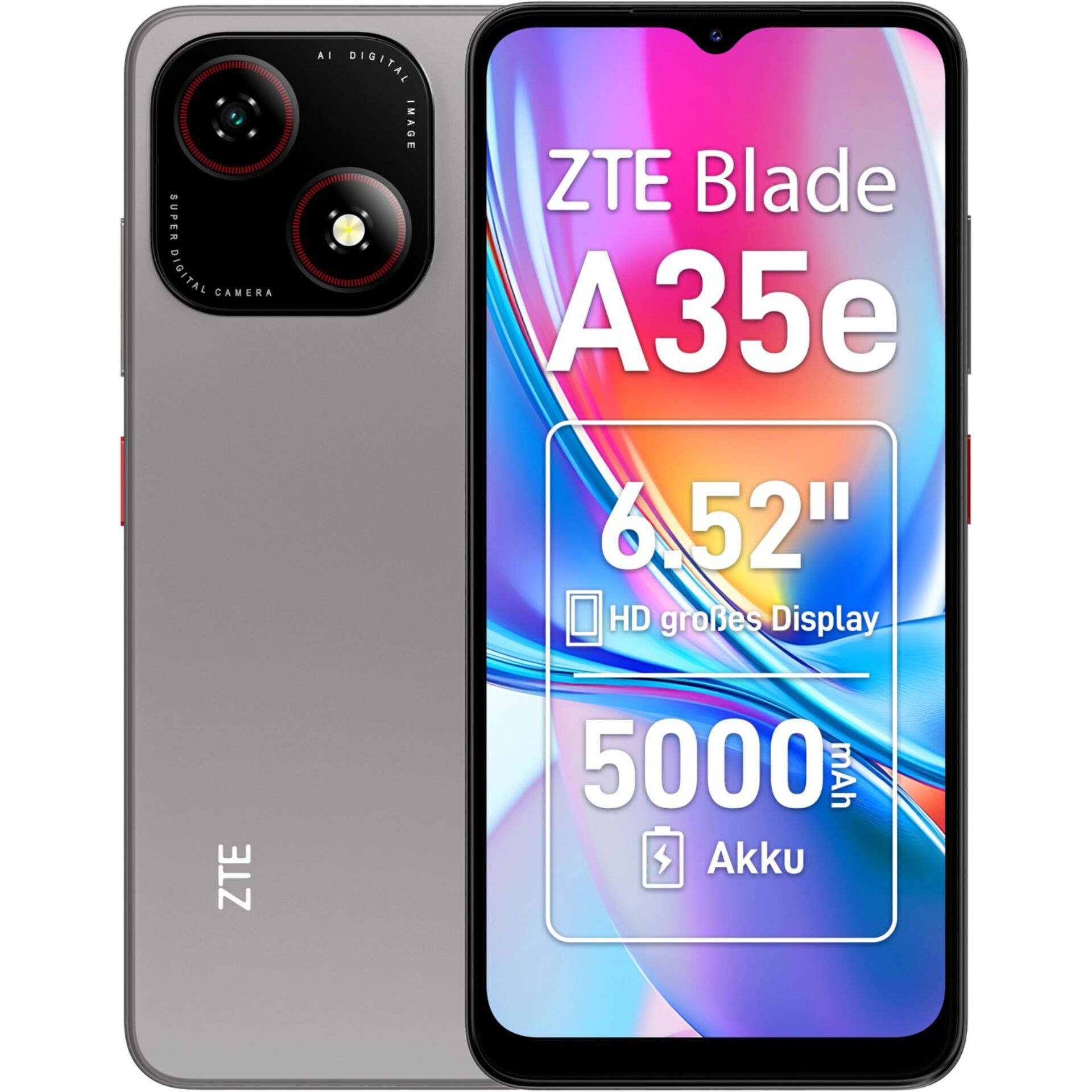 ZTE Blade A35e 16.6 cm (6.52") Dual SIM Android 14 Go edition USB
