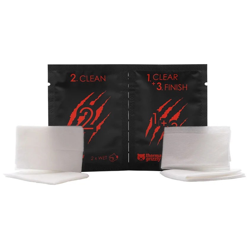 Thermal Grizzly Cleaning Wipes pack of 10