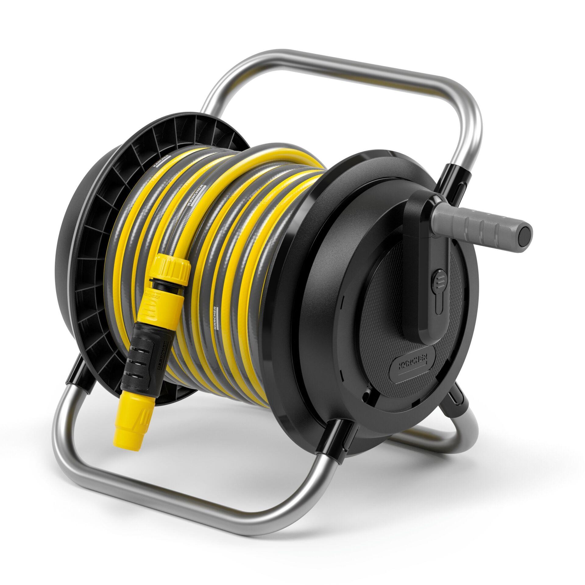 Kärcher 2.645-370.0 garden hose reel Ground-standing reel Black,