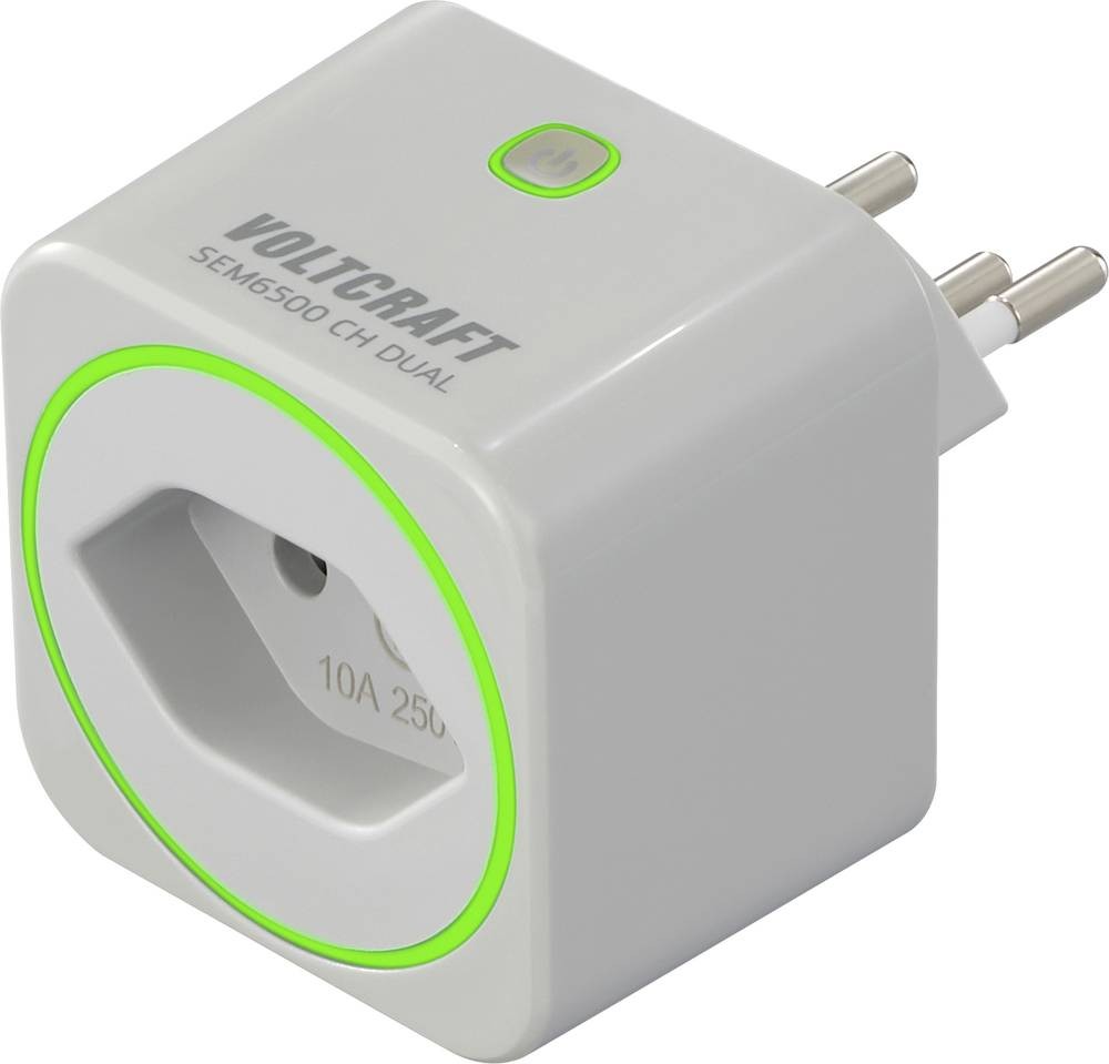 VOLTCRAFT SEM6500 CH DUAL Energiekosten-Messgerät incl.