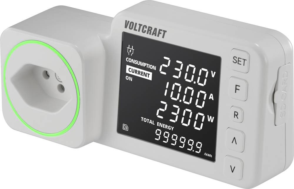 VOLTCRAFT SEM5000 CH DUAL Energiekosten-Messgerät Kostenprognose,