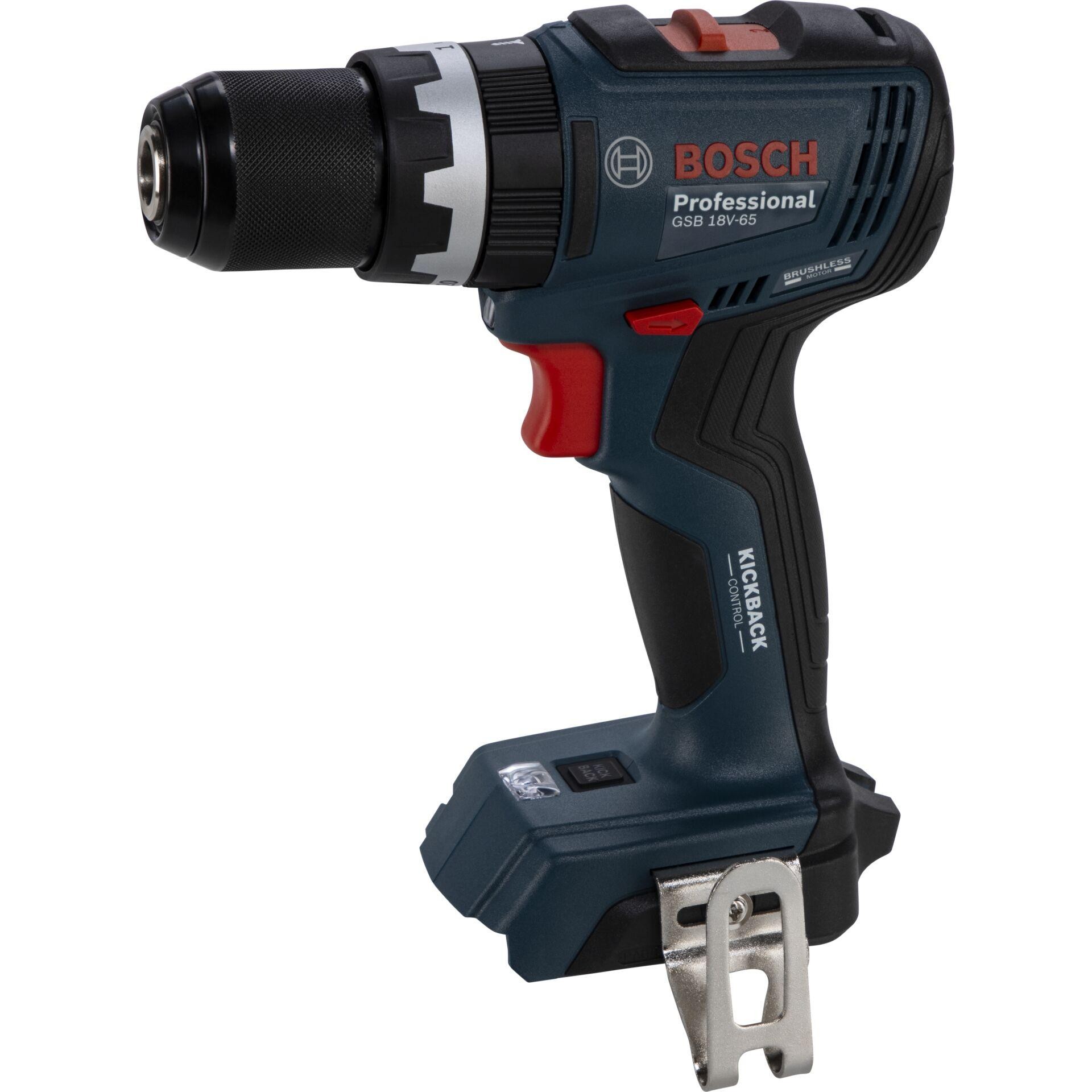 Bosch GSB 18V-65 Professional 27000 RPM Blue - Bosch GSB 18V-65