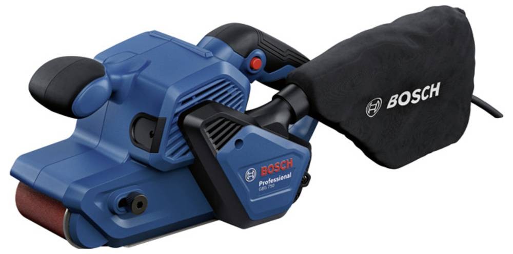 Bosch GBS 750 Professional Lijadora de banda Negro, Azul 850 W -