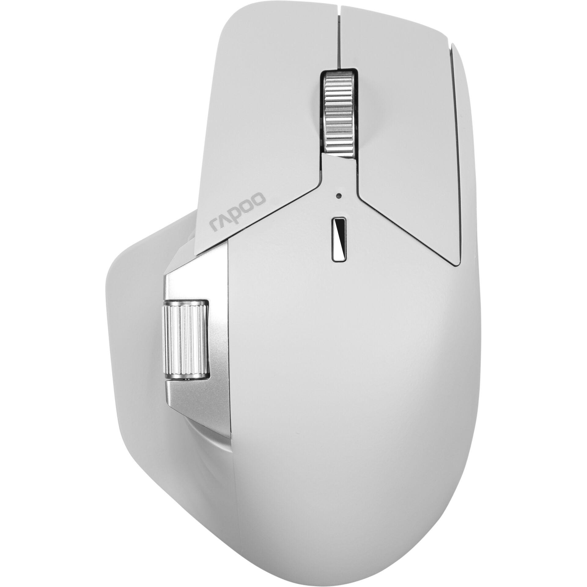 Rapoo MT760L mouse Right-hand RF Wireless + Bluetooth Optical 3200