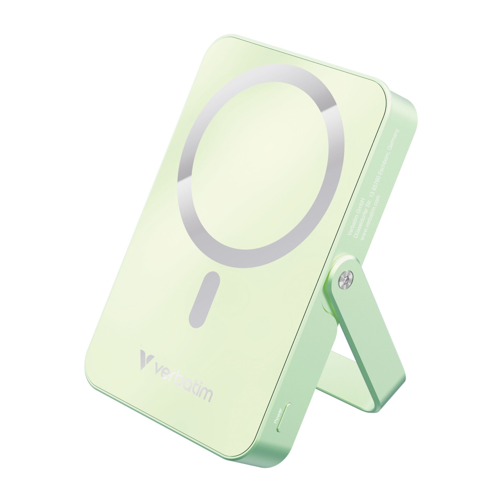 Verbatim Charge 'n' Go Magnetic Wireless Power Bank with stand -