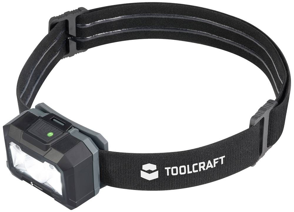 TOOLCRAFT TO-9664731 Stirnlampe Li-Ionen Akkus 400lm 30h TO-9664731