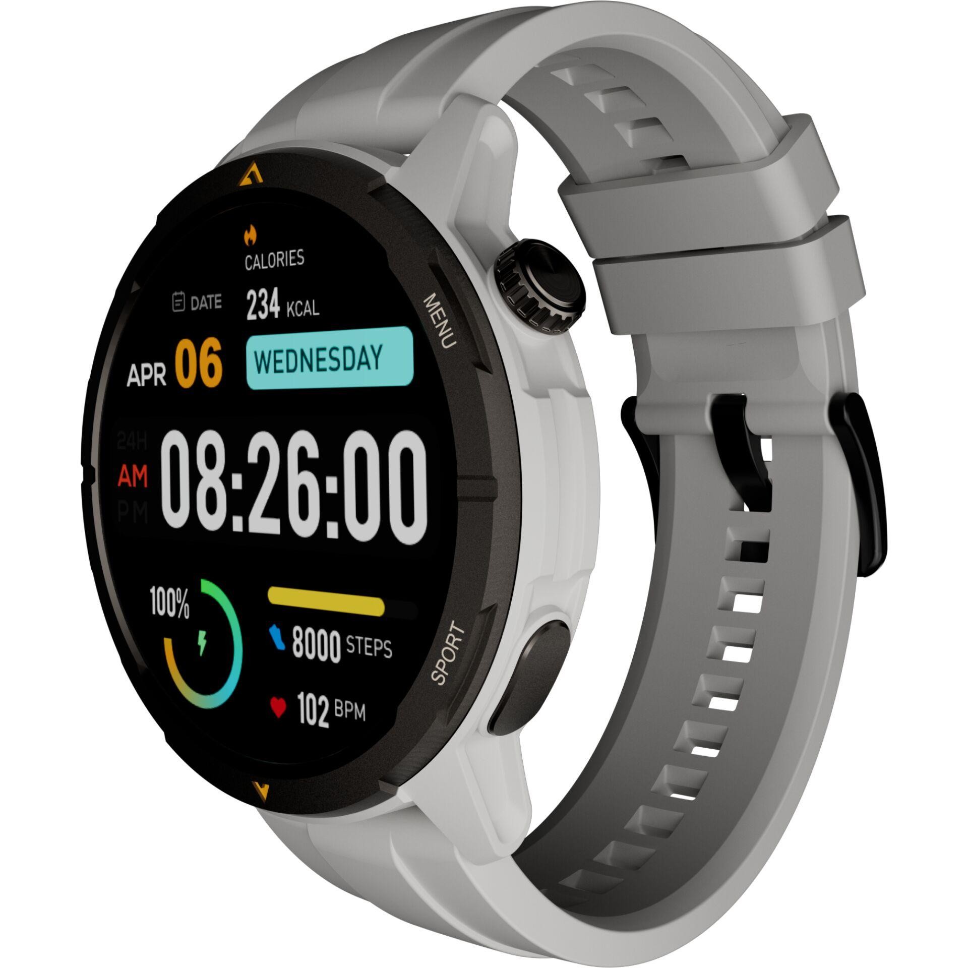 AGM Legion 3.63 cm (1.43") AMOLED Digital Touchscreen Grey, White GPS