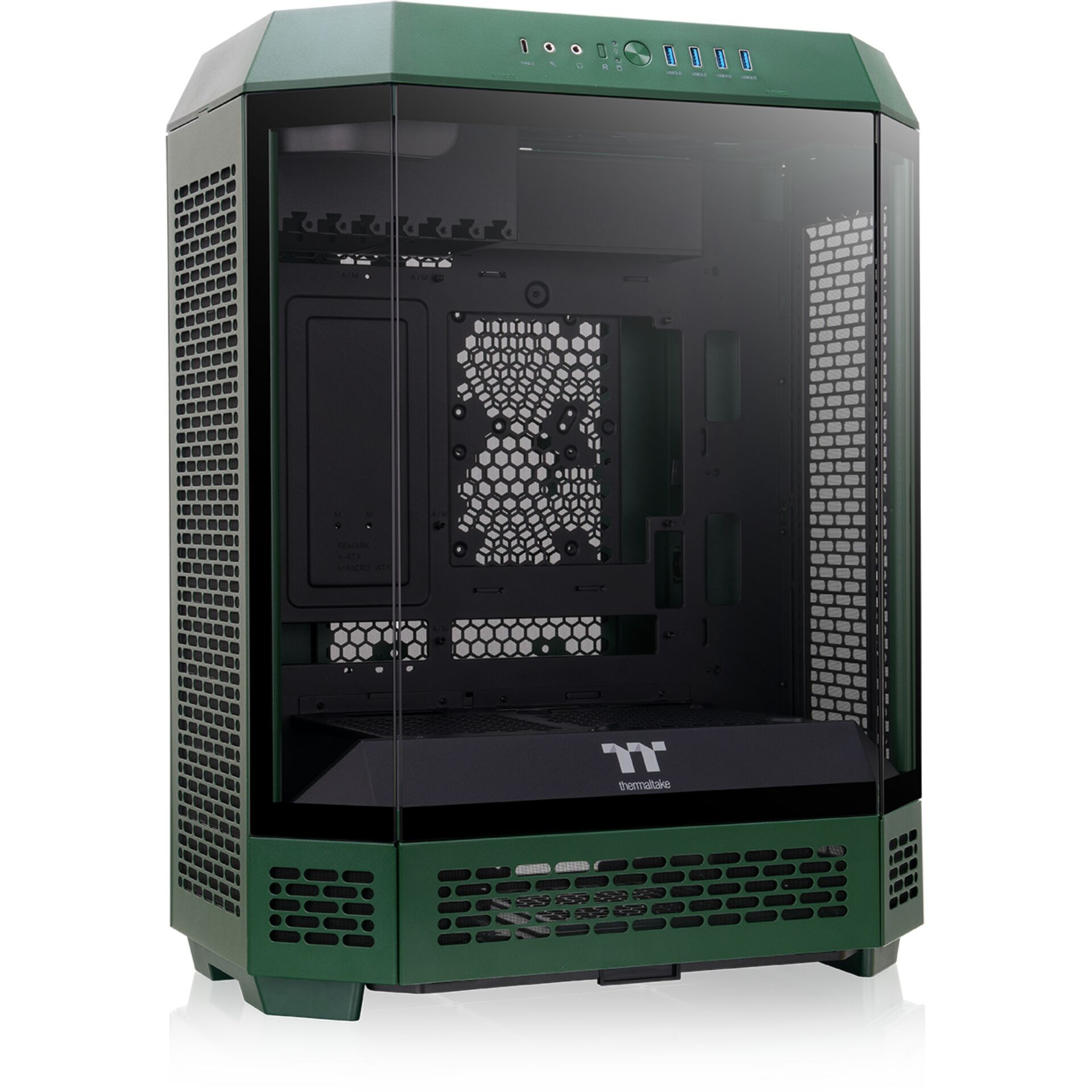 Thermaltake Tower 600 Midi Tower Vert - Thermaltake Tower 600, Midi