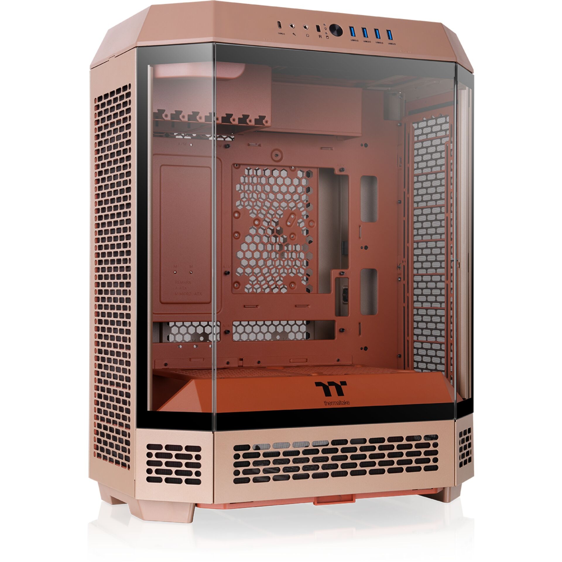Thermaltake Tower 600 Midi Tower Sable - Thermaltake Tower 600, Midi
