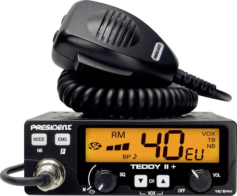 President TEDDY II + TXPR376 CB-Funkgerät