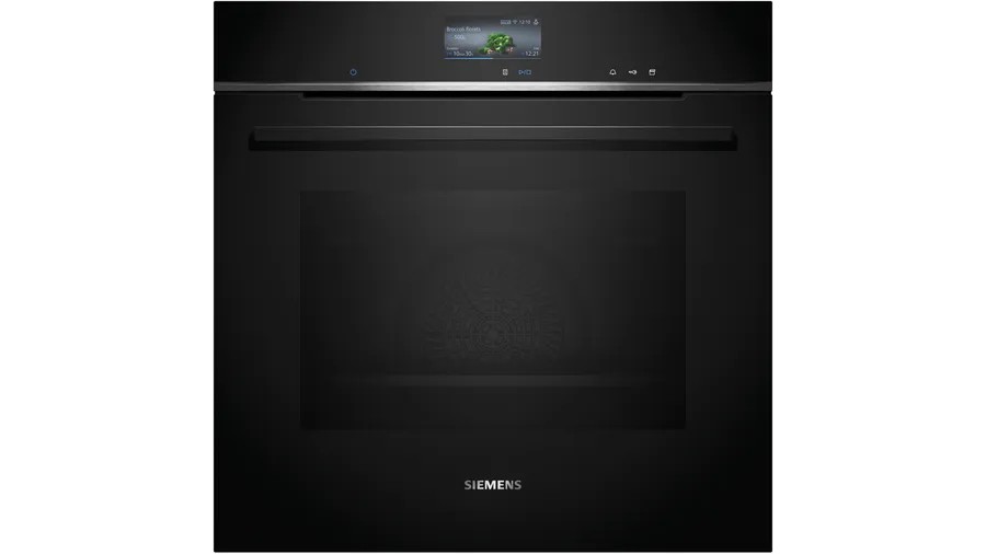 Siemens HR776G1B1 four 71 L 3600 W Noir, Acier inoxydable - Siemens